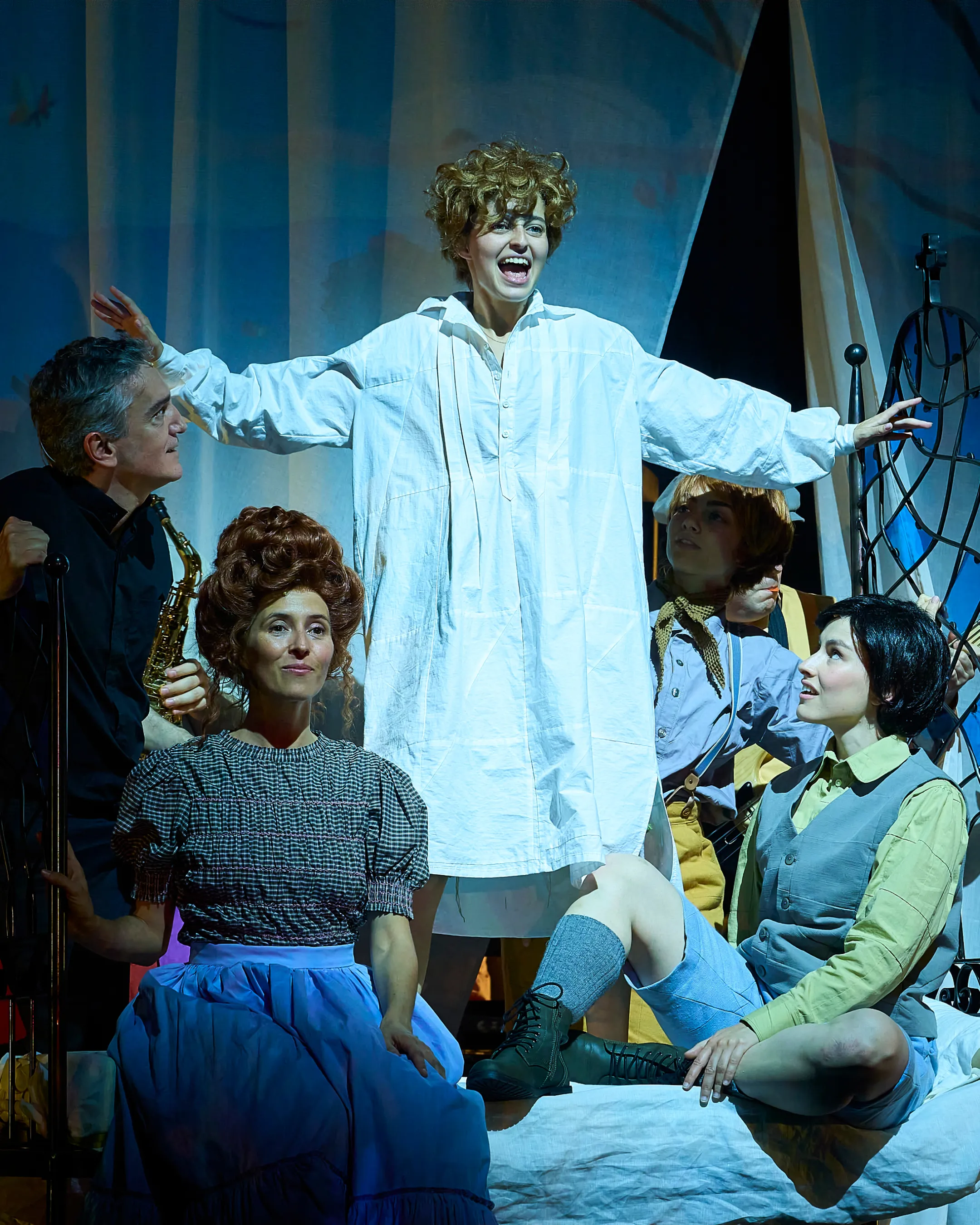 Escena coral del musical